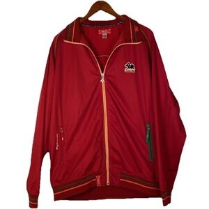 Rare LRG Lifted Research Group‎ Rasta Tracksuit Jacket XXL